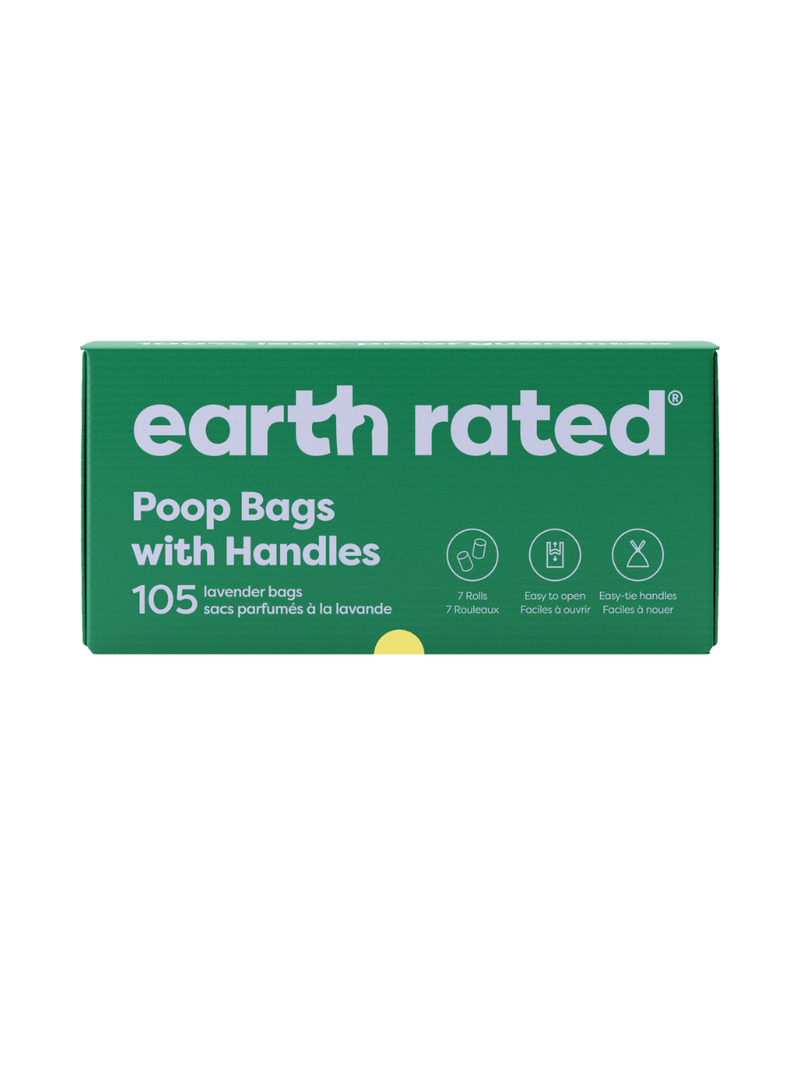 Dog Poop Bags With Handles on a Roll V9